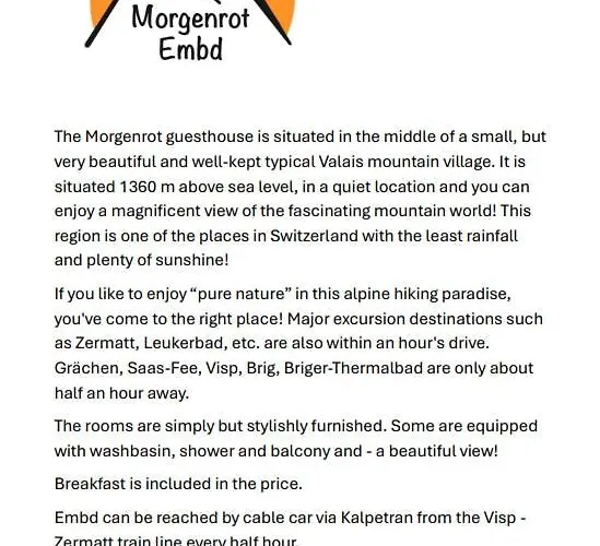 Morgenrot Kro Embd